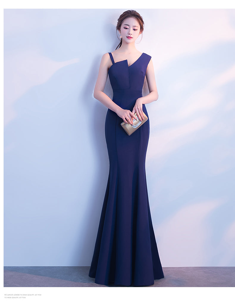 Fishtail A-line dress