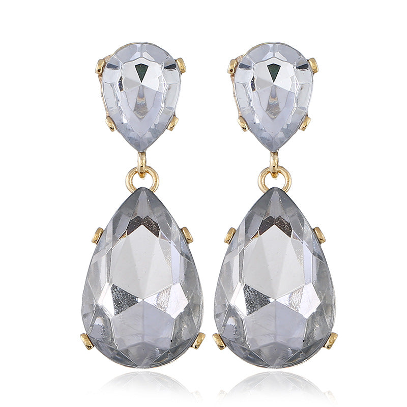 Crystal Drop Earrings