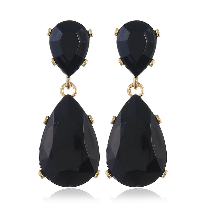 Crystal Drop Earrings