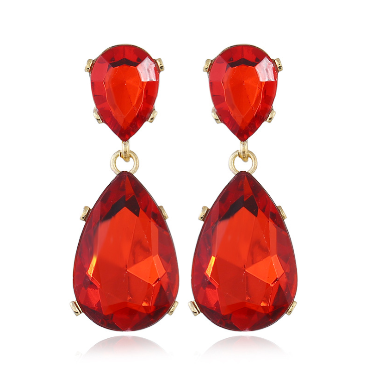 Crystal Drop Earrings