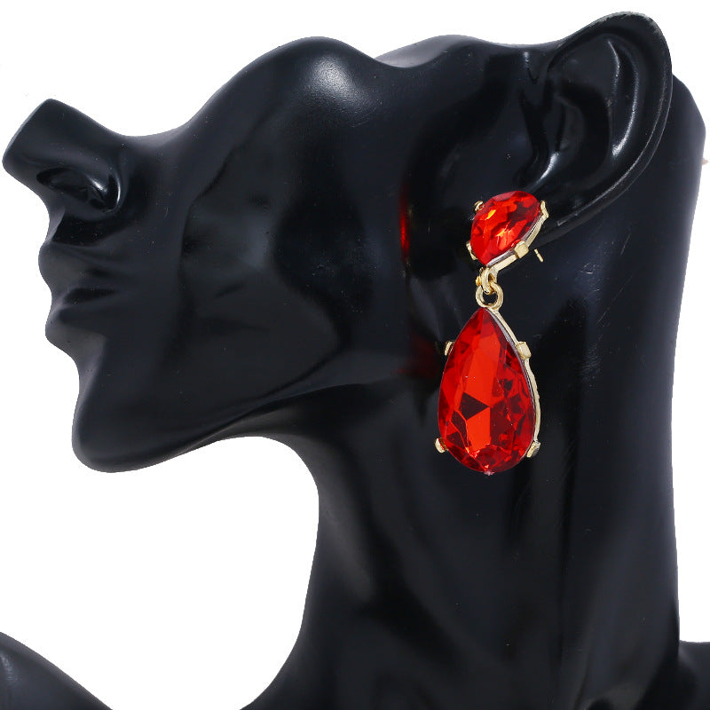 Crystal Drop Earrings