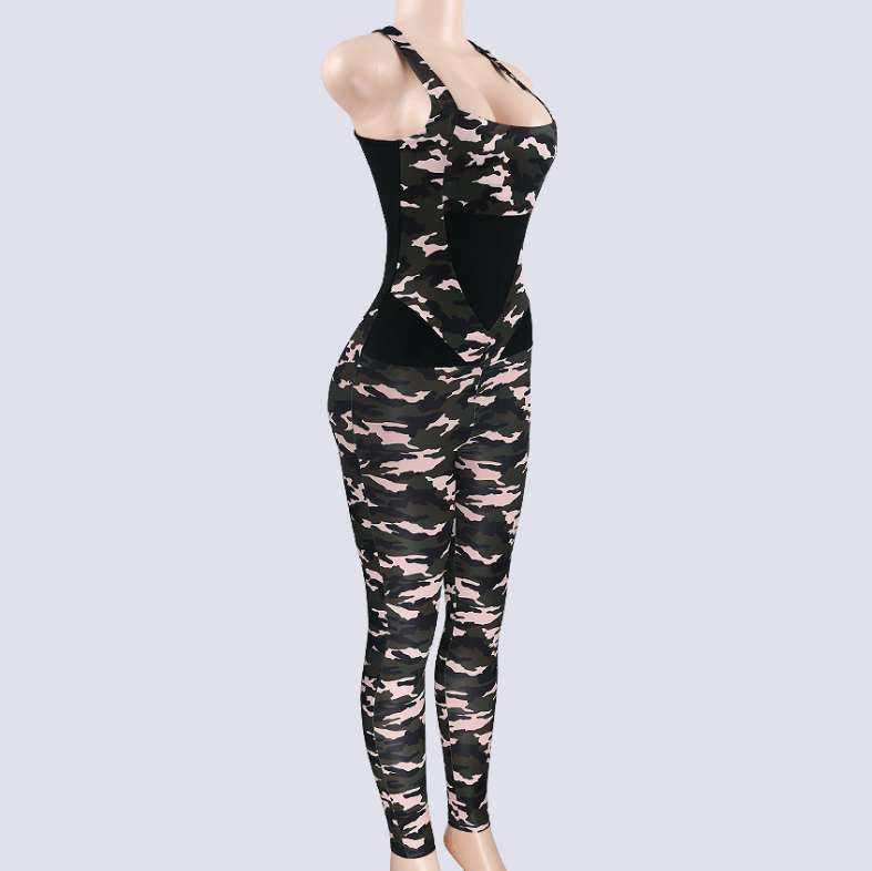 Camouflage Jumpsuit