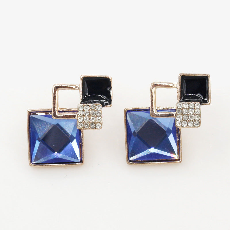 4 Square Earrings