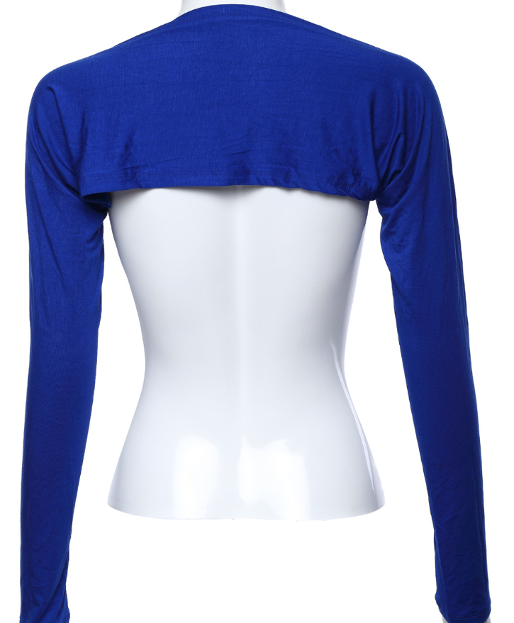 Shoulder long sleeve top