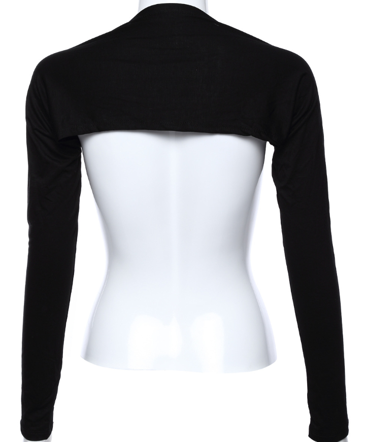 Shoulder long sleeve top