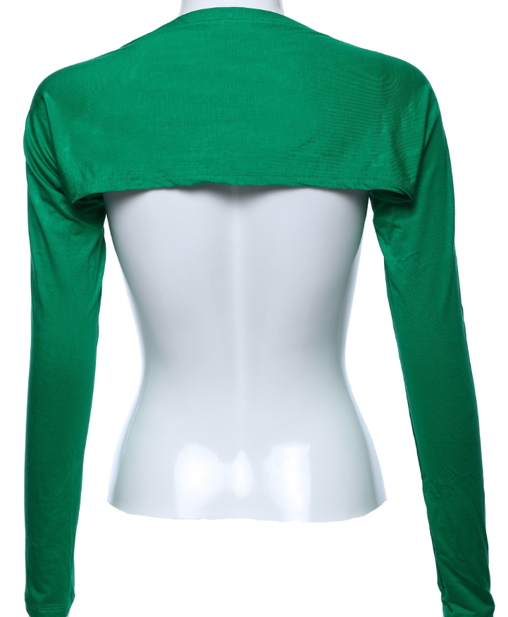 Shoulder long sleeve top