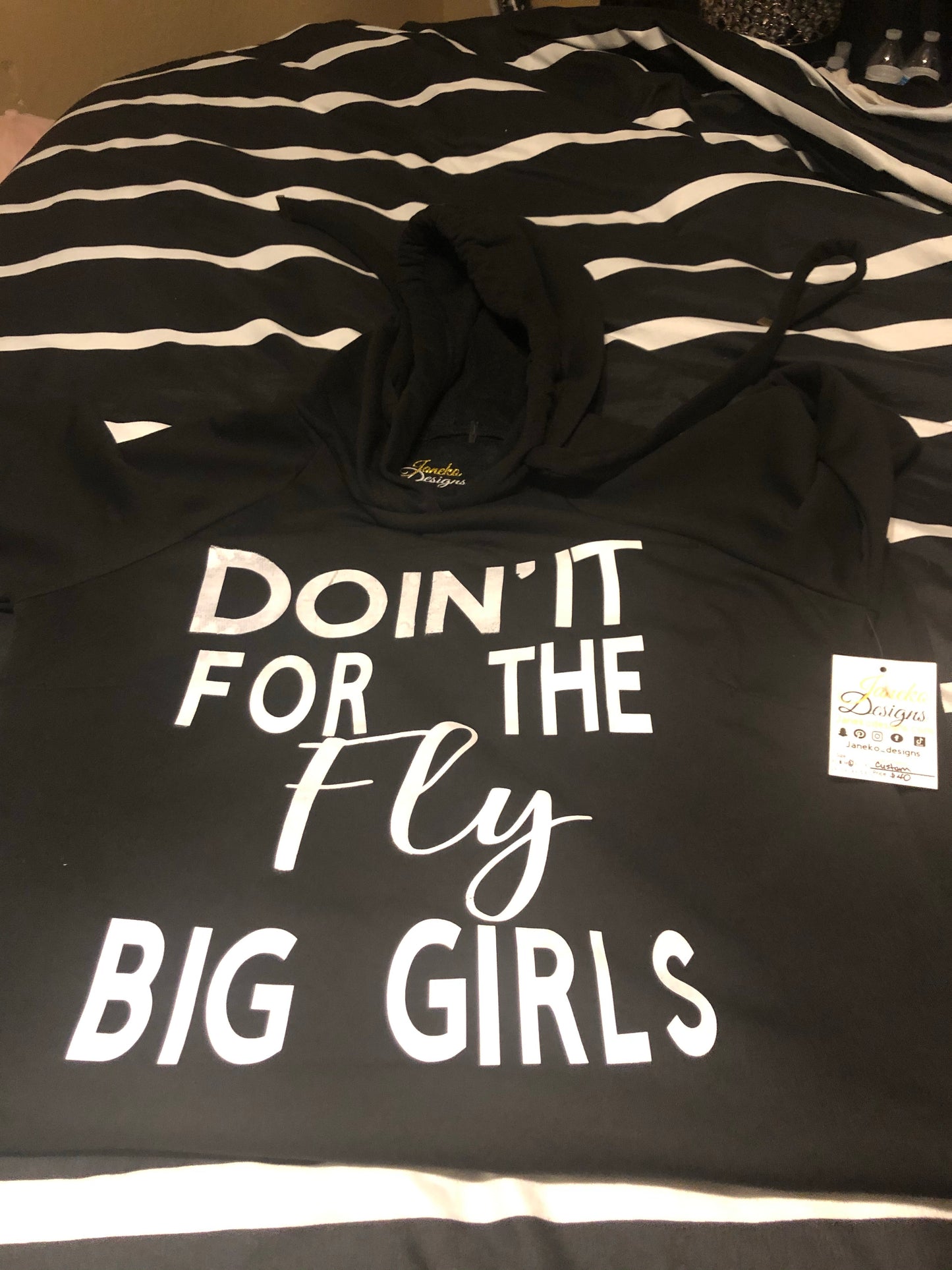 Custom Hooded Sweater Dress