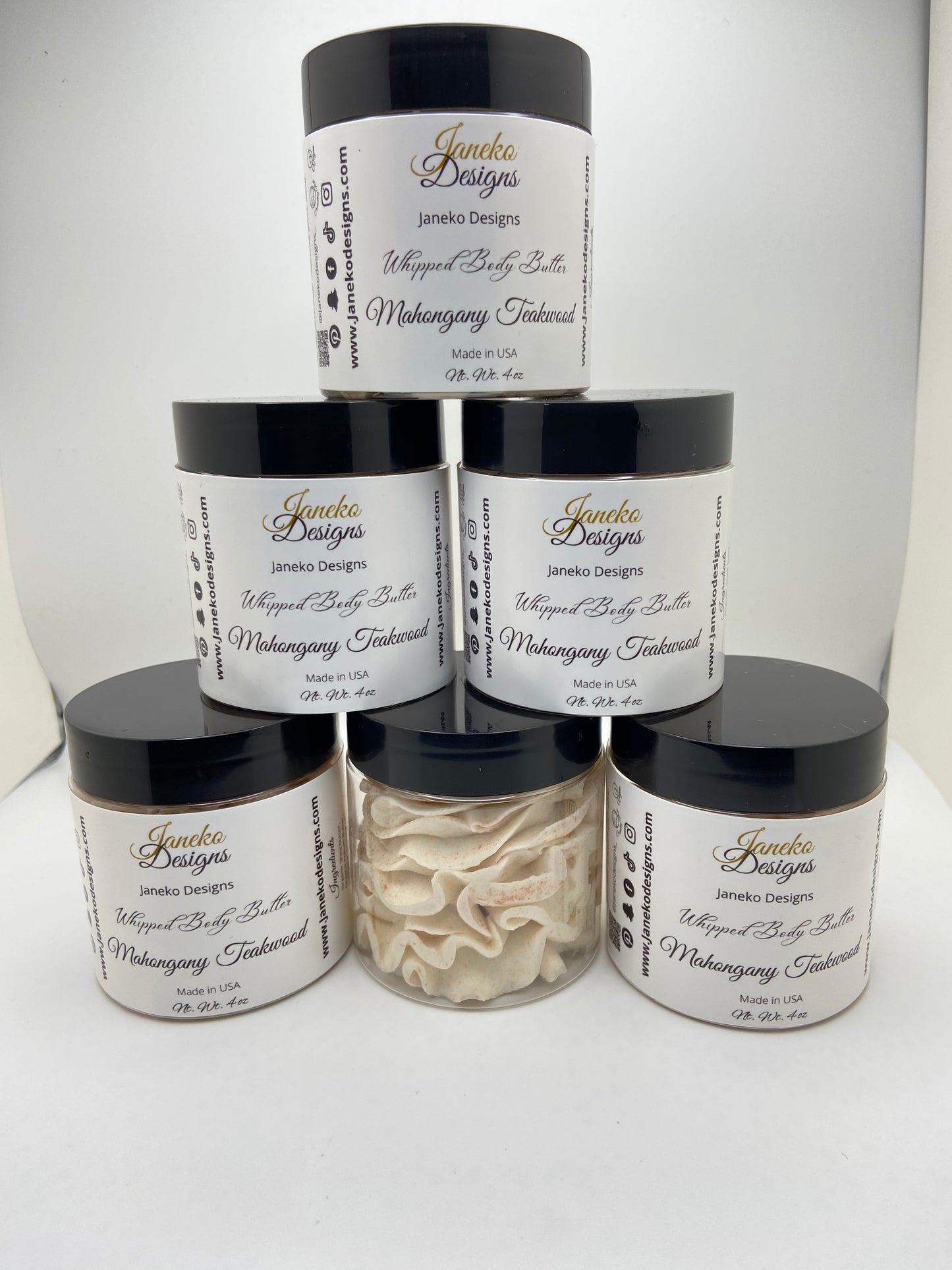 Mahogany Teakwood Whipped Body Butter