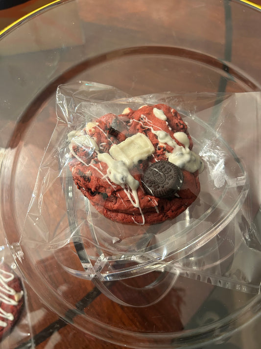 Red Velvet cookies and cream cookies