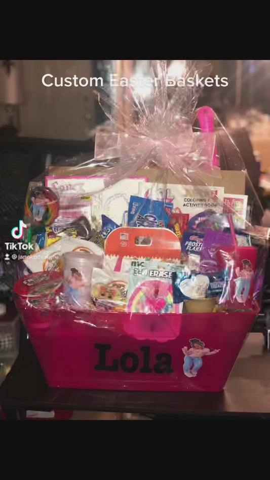 Custom Easter Basket