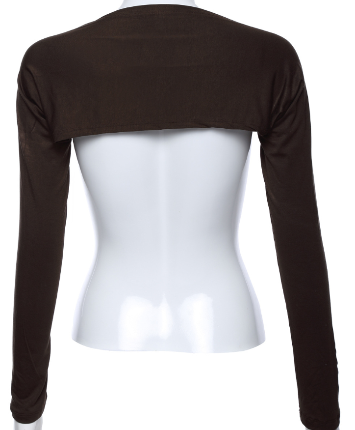 Shoulder long sleeve top