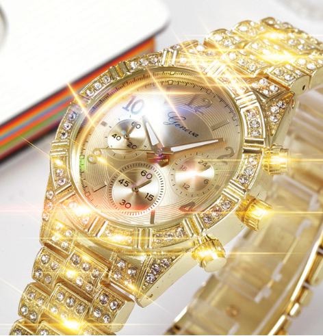 Rhinestone Watch