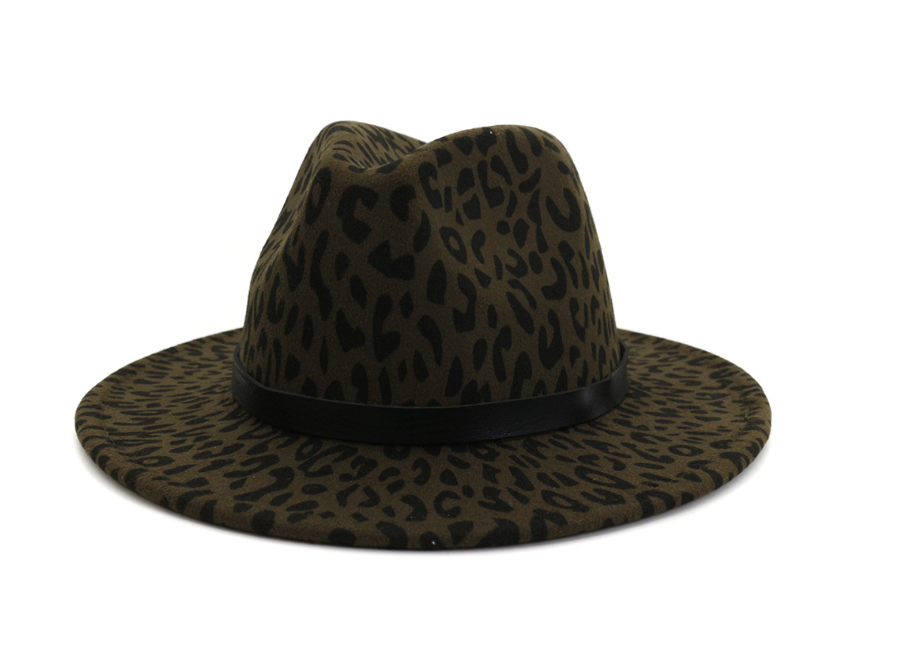 Leopard Fedora
