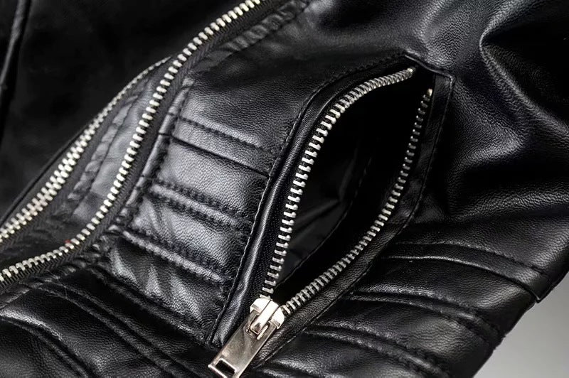 Women's leather motorcycle leather