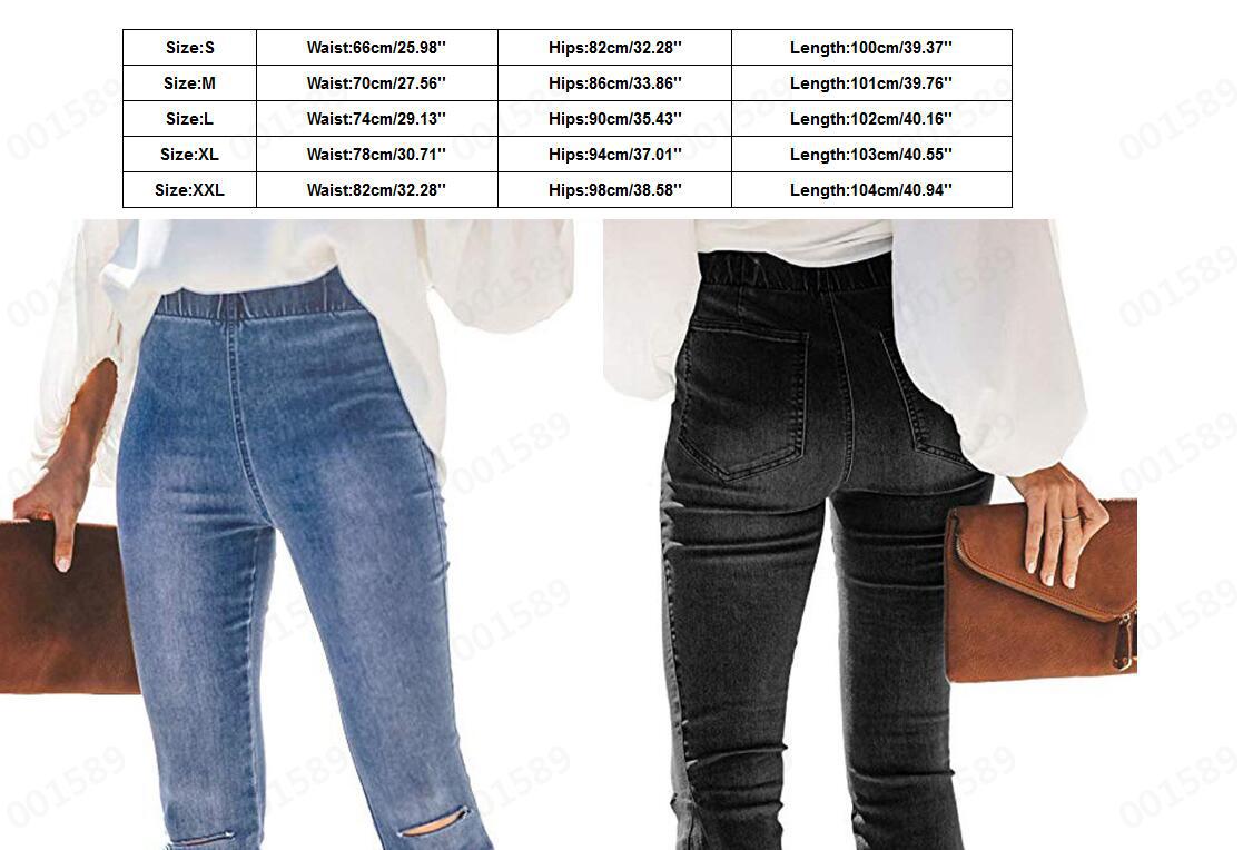 High Waisted Frayed Denim with raw edges