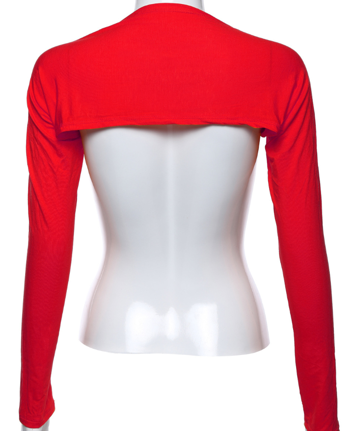 Shoulder long sleeve top