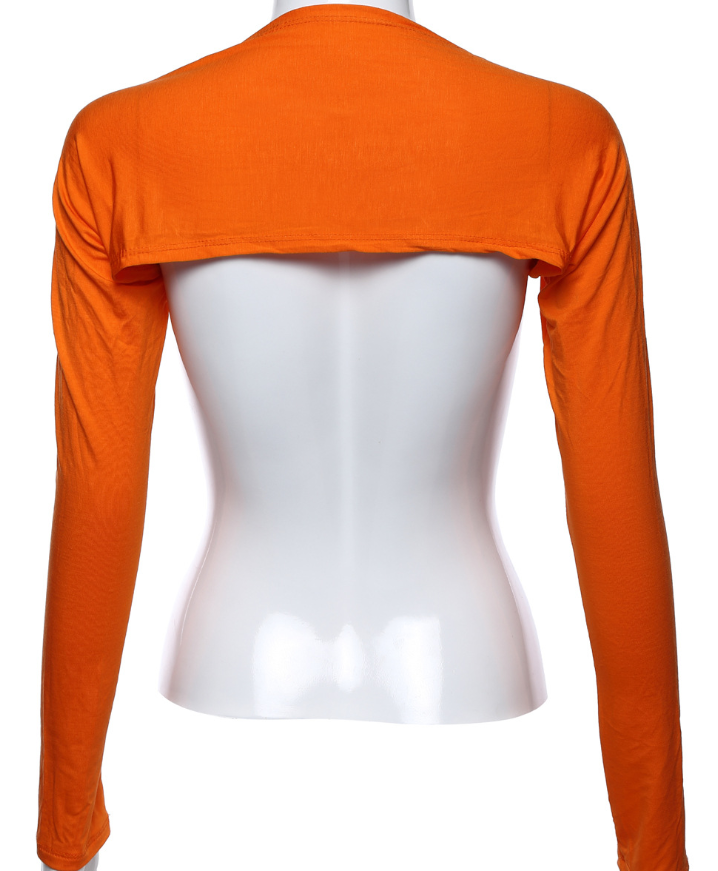 Shoulder long sleeve top