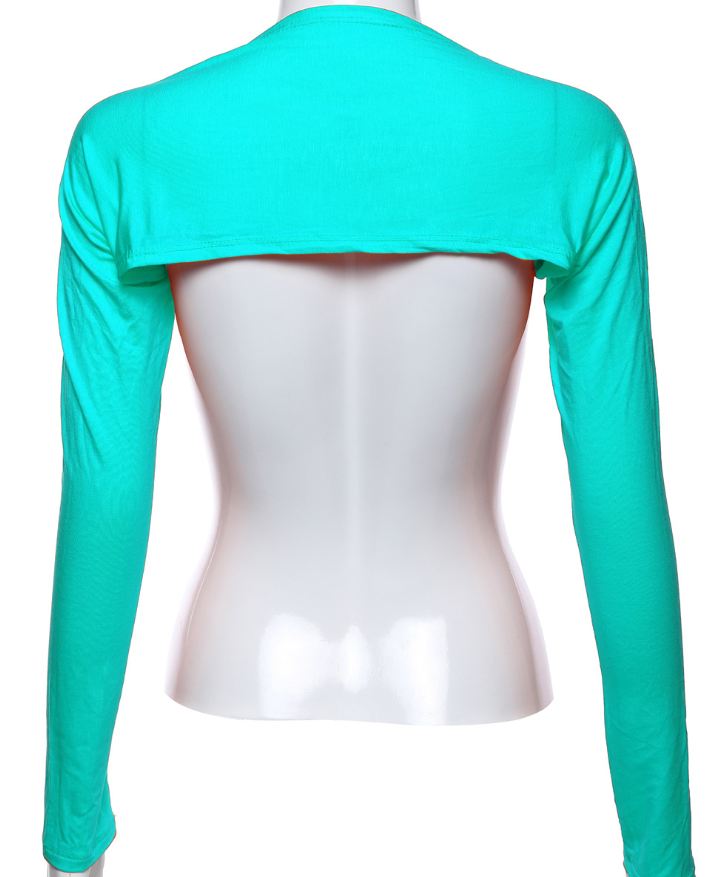 Shoulder long sleeve top