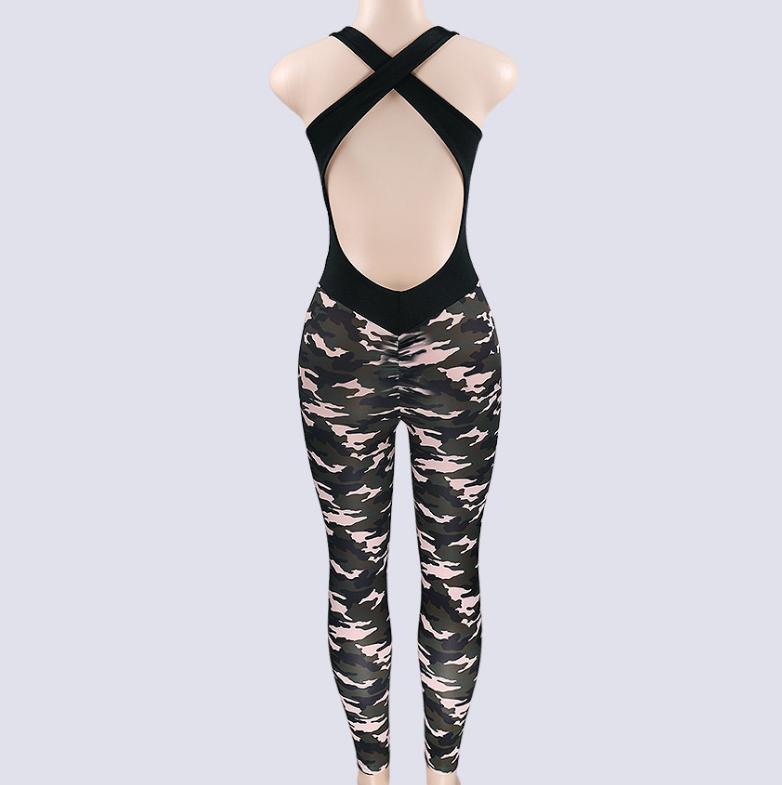 Camouflage Jumpsuit