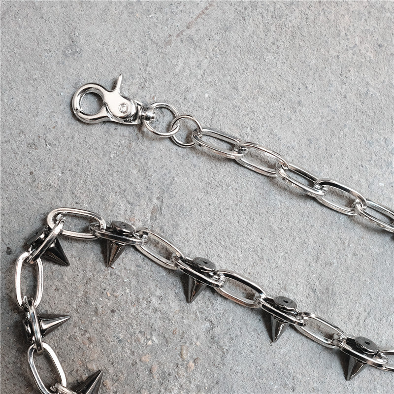 Rivet waist chain