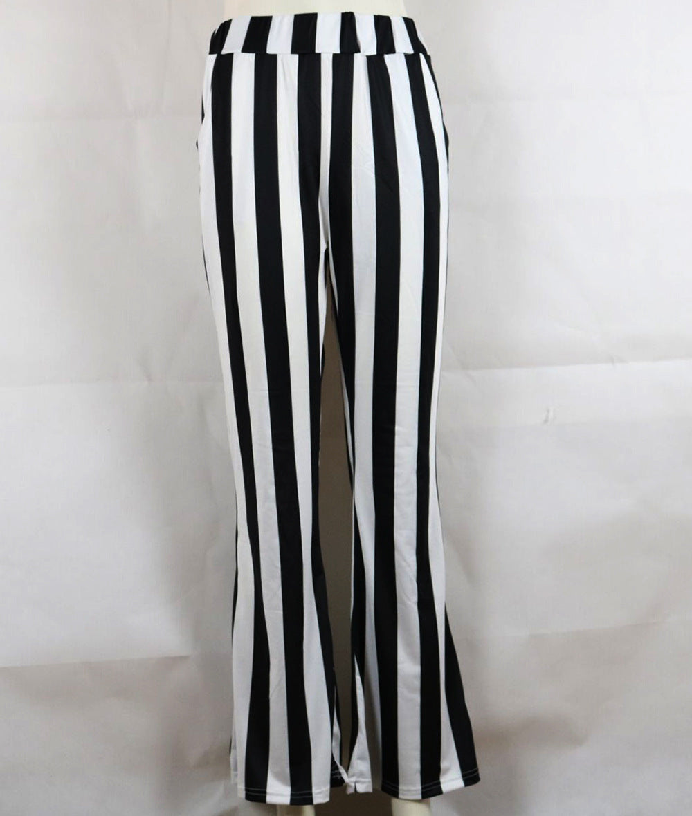 Wide leg Striped
