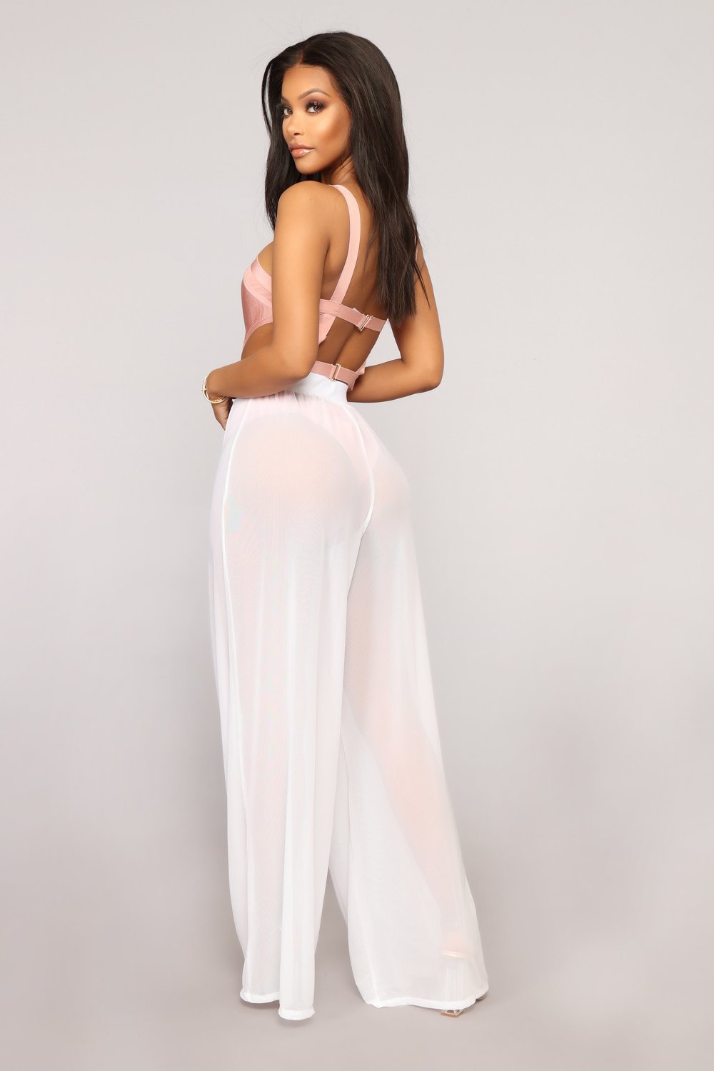 Wide Leg Cover Up Pants