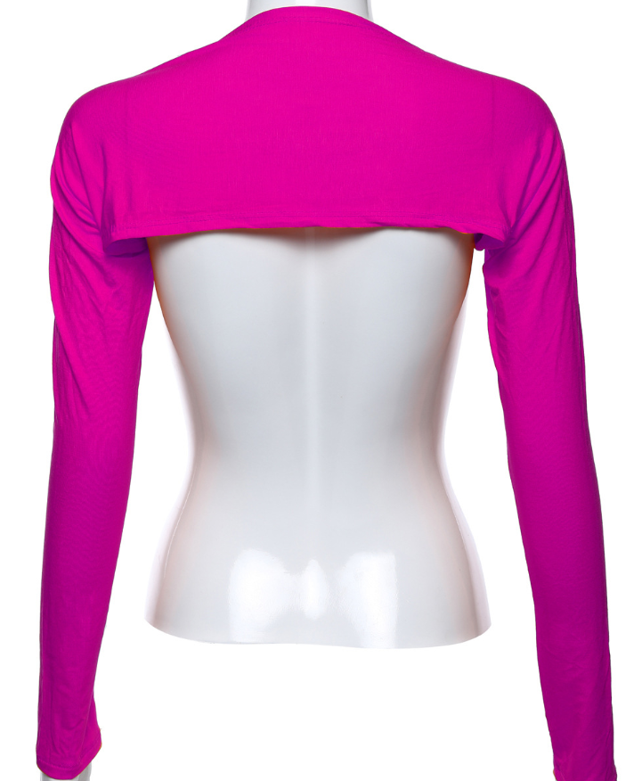 Shoulder long sleeve top