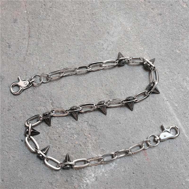 Rivet waist chain