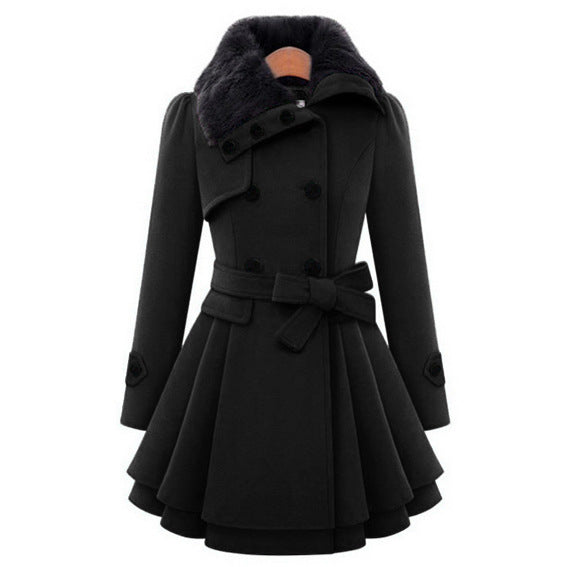 Peplum Coat