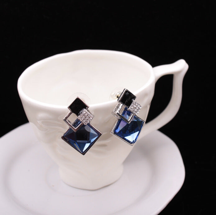 4 Square Earrings