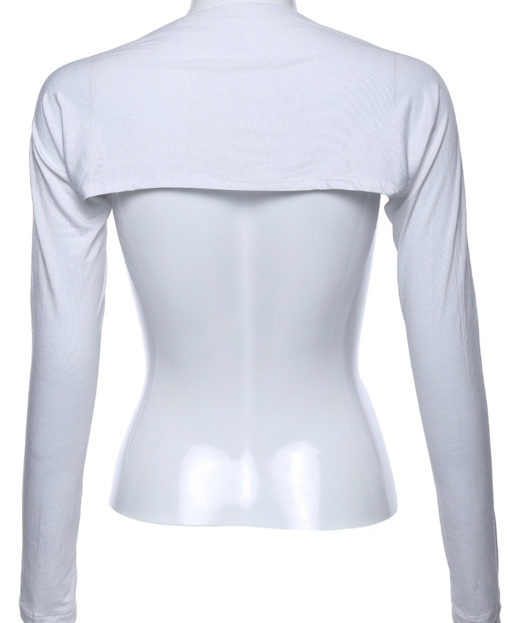 Shoulder long sleeve top