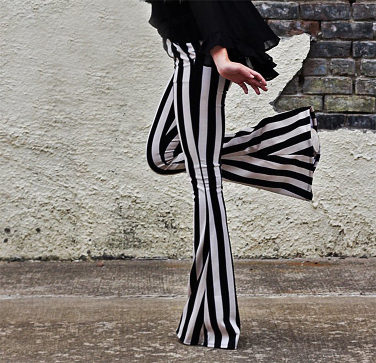 Wide leg Striped