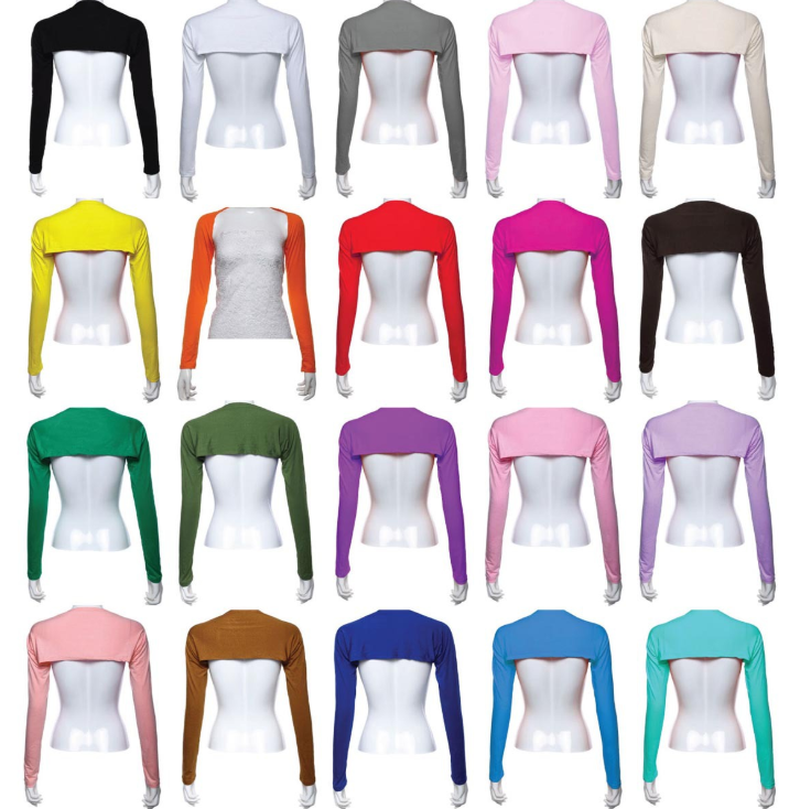 Shoulder long sleeve top