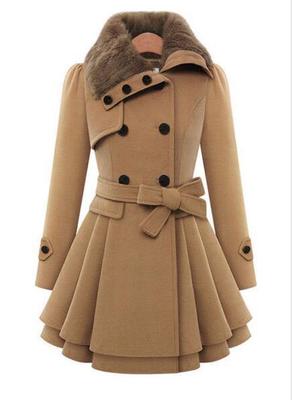 Peplum Coat
