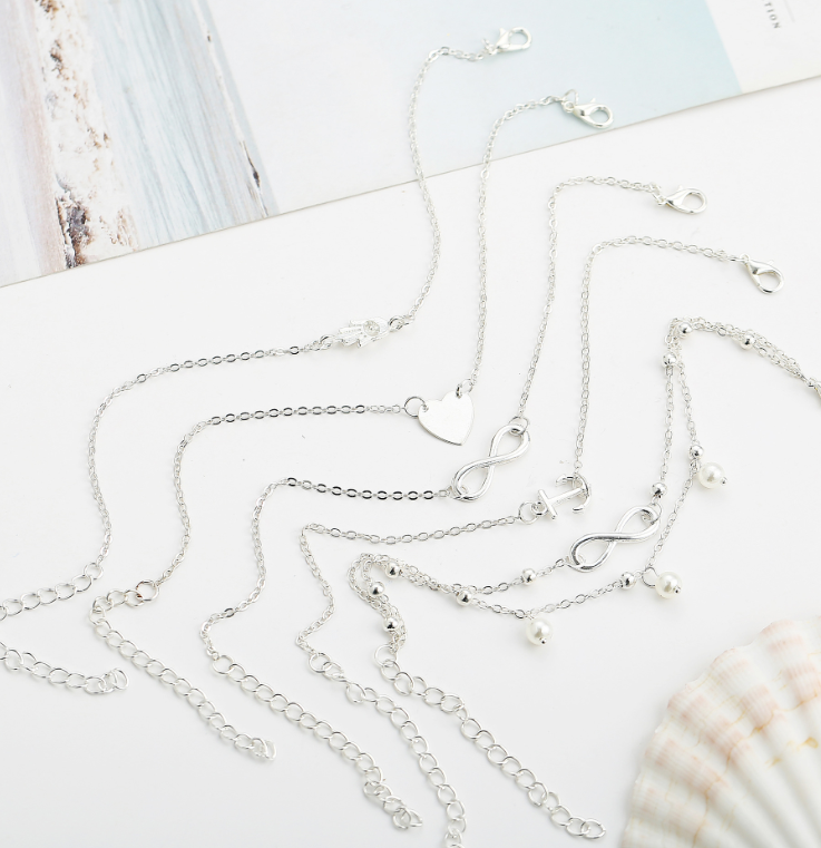 5 Piece Anklet