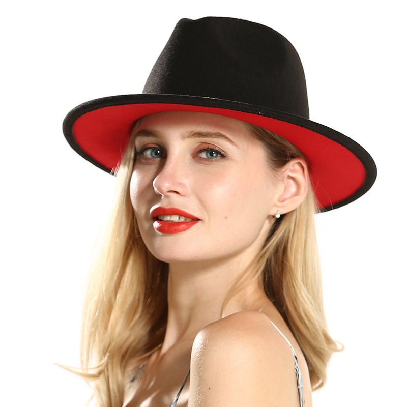 Red Bottom Fedora