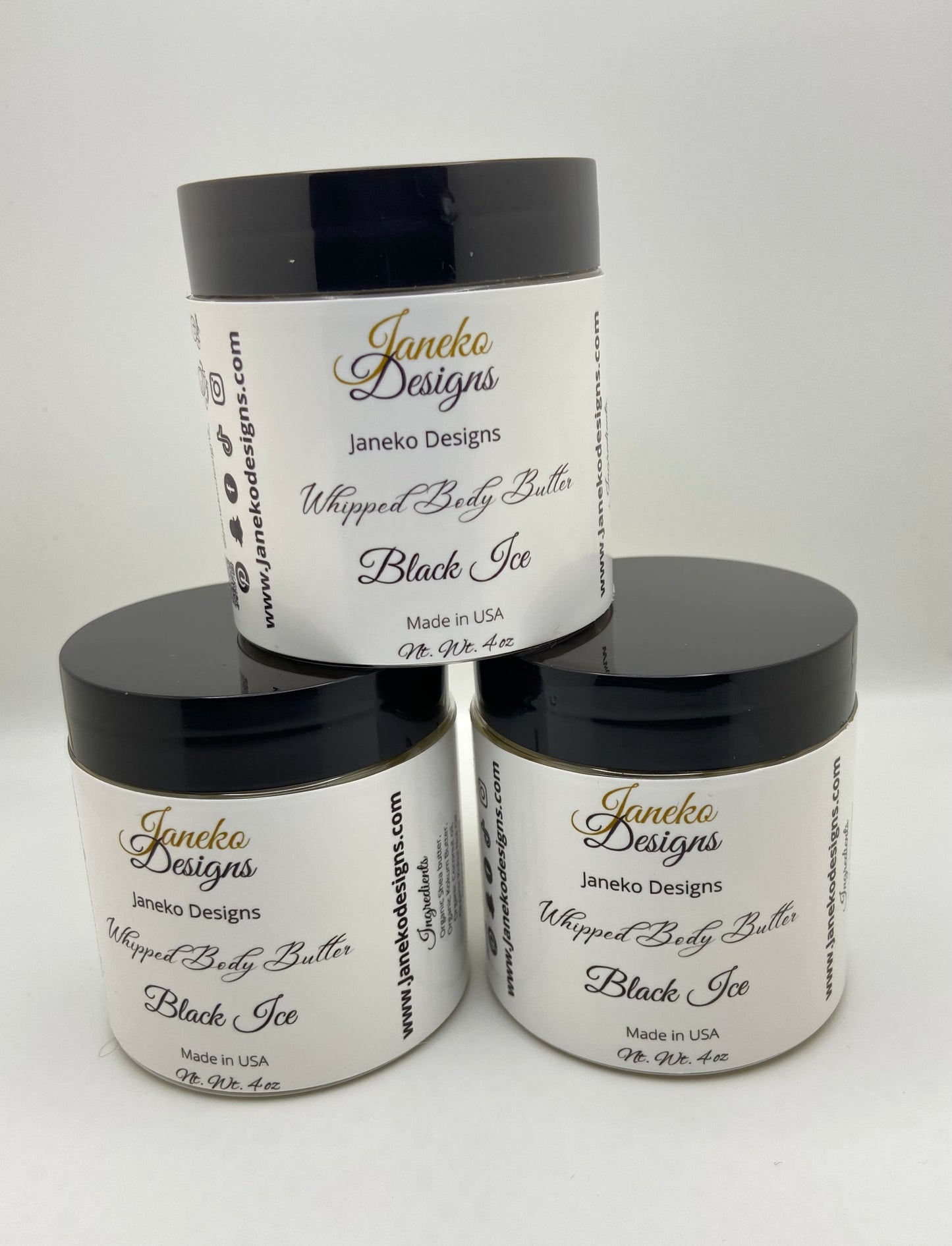 Black Ice Whipped Body Butter