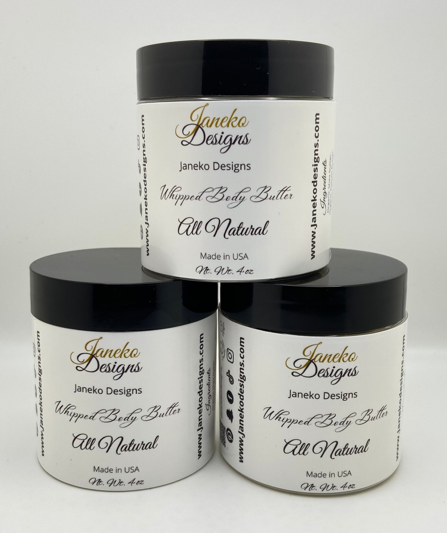 All Natural Whipped Body Butter