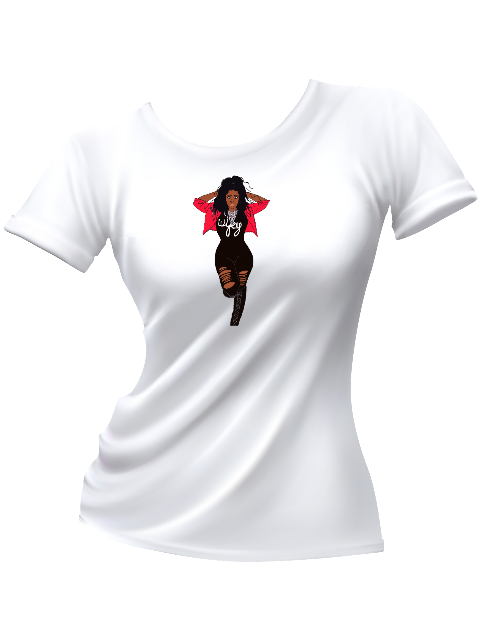 thriller white graphic t shirt