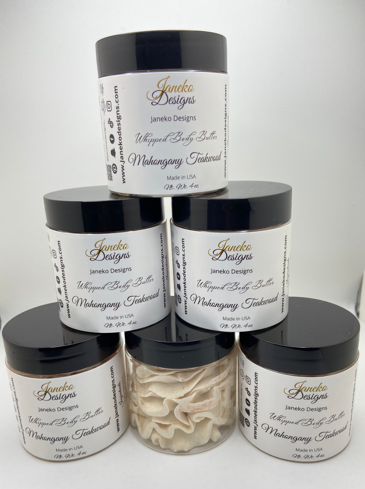 Mahogany Teakwood Whipped Body Butter